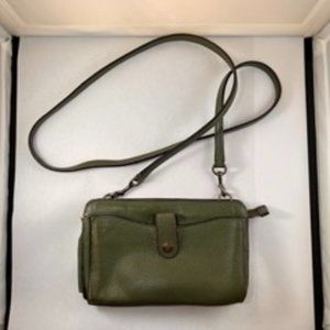Green Coach Women's Clutch Purse
